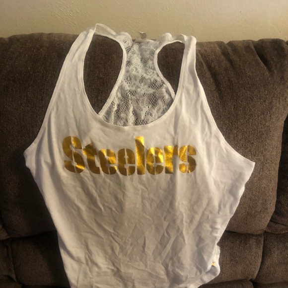 Steelers lace tank top - Picture 2 of 3